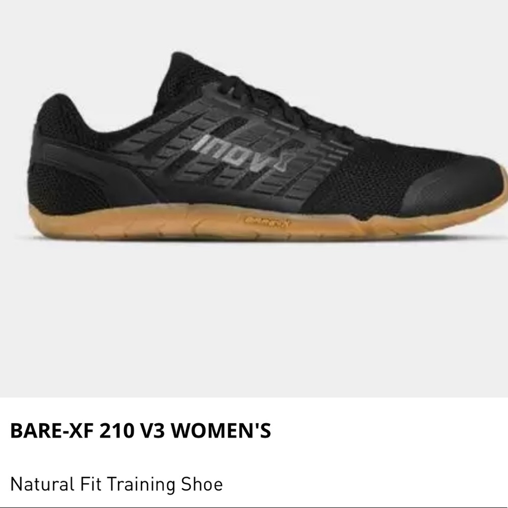 Womens Trainer shoe. Inov-8 Bare Natural Fit series. Black Size 10. - Picture 7 of 7